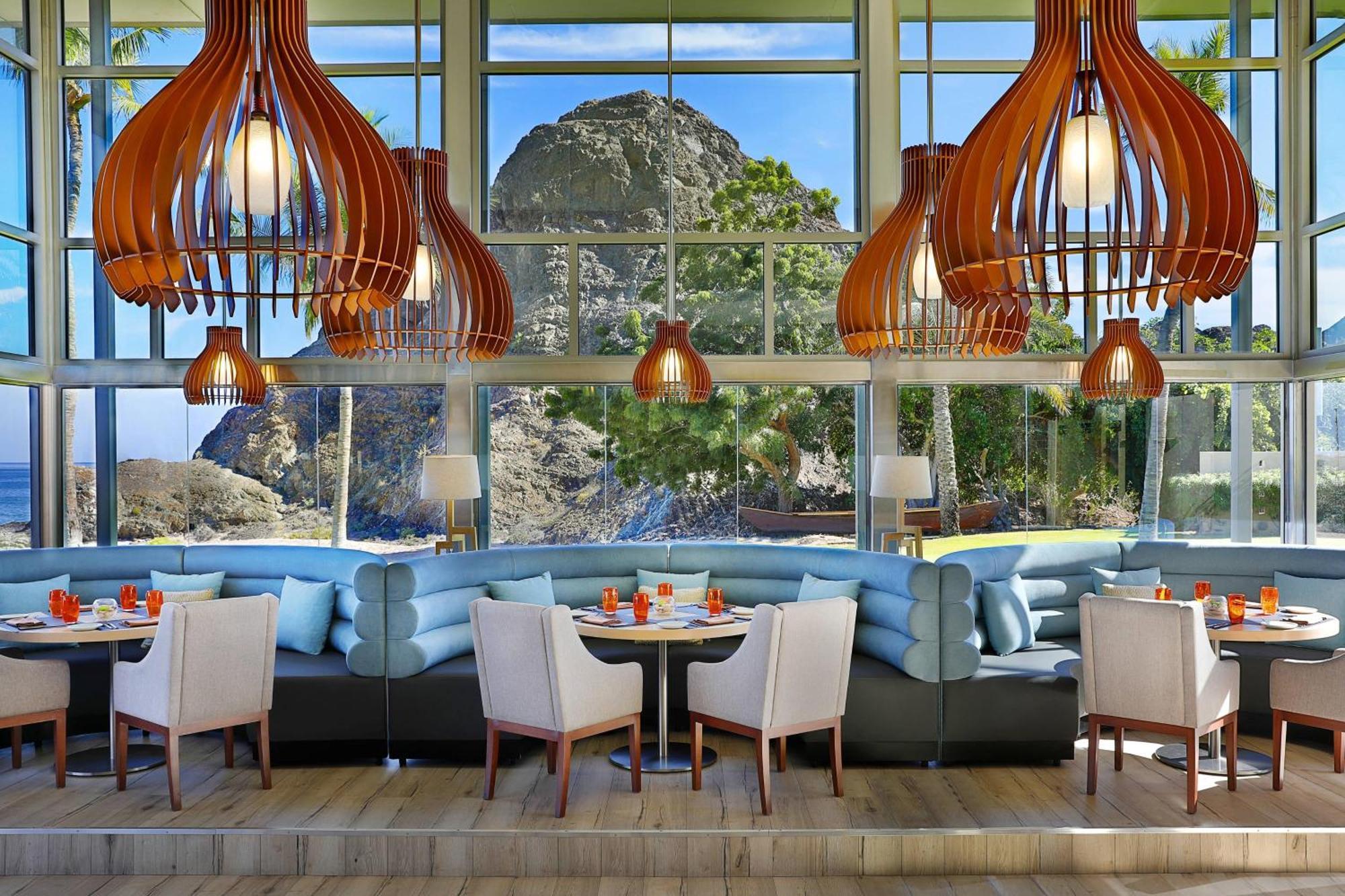 Al Bustan Palace, A Ritz-Carlton Hotel Mascate Exterior foto The restaurant